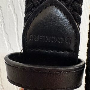 Men’s black woven Dockers belt 51 1/2”